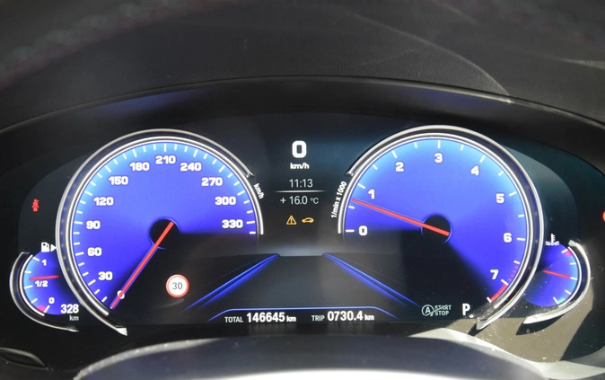 BMW Seria 5 cena 149900 przebieg: 146000, rok produkcji 2017 z Wągrowiec małe 352